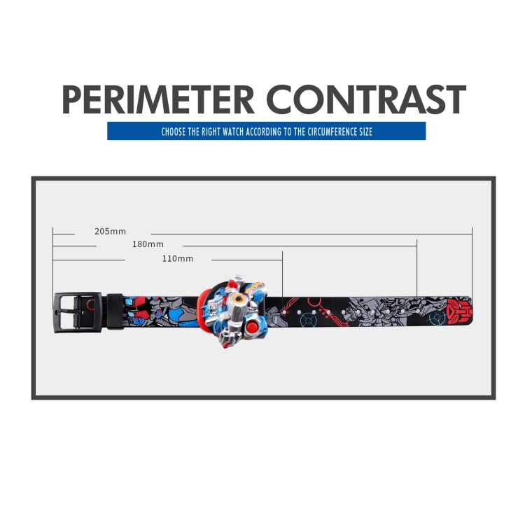 SKMEI 1750 Orologio elettronico con display digitale a LED per robot dei cartoni animati tridimensionale per bambini, SKMEI 1750