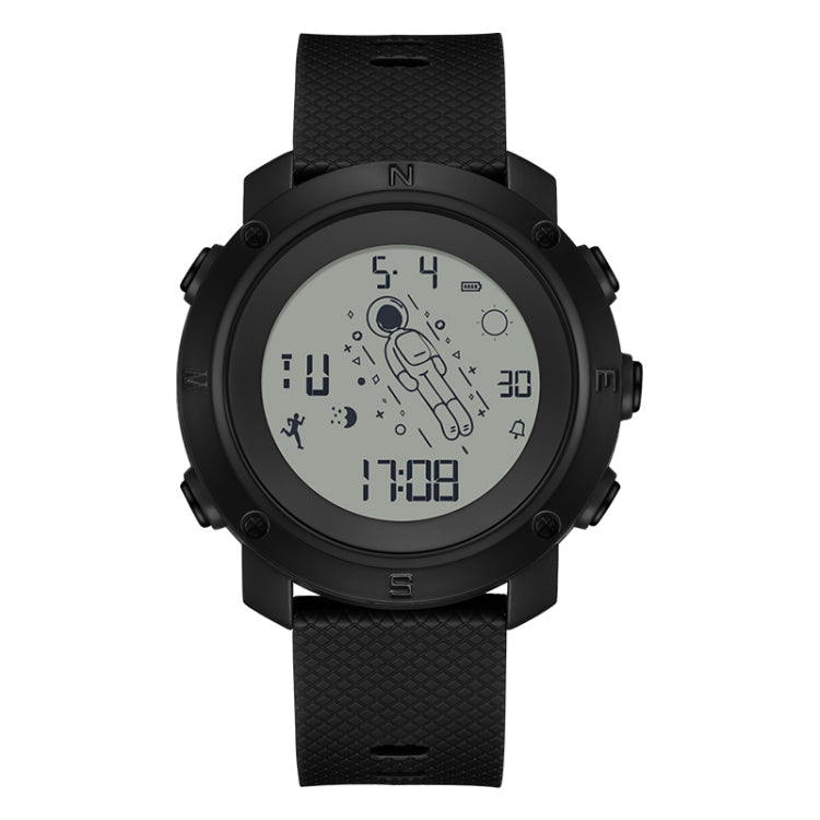 SANDA 2128 Astronaut Orologio elettronico luminoso impermeabile