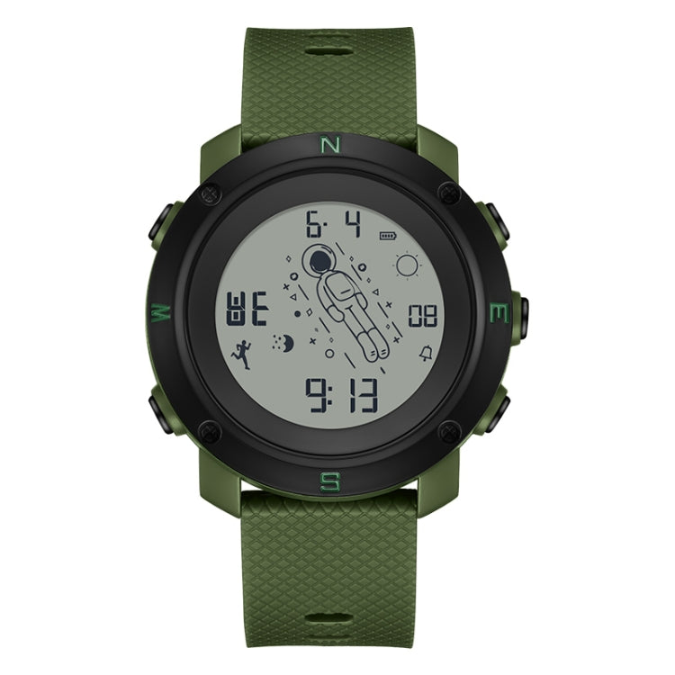 SANDA 2128 Astronaut Orologio elettronico luminoso impermeabile