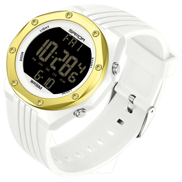 SANDA 6093 Orologio digitale elettronico luminoso impermeabile