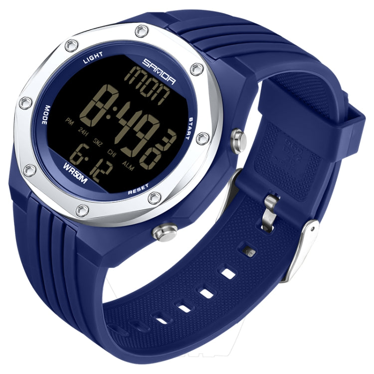SANDA 6093 Orologio digitale elettronico luminoso impermeabile