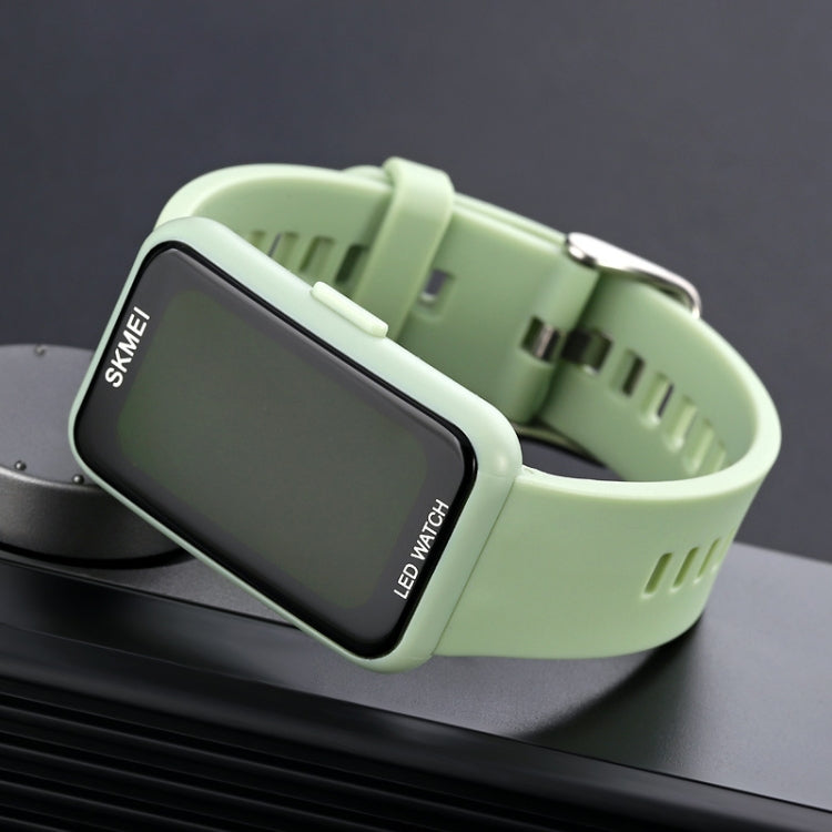 SKMEI 1873 Orologio elettronico LED impermeabile con cinturino in PU