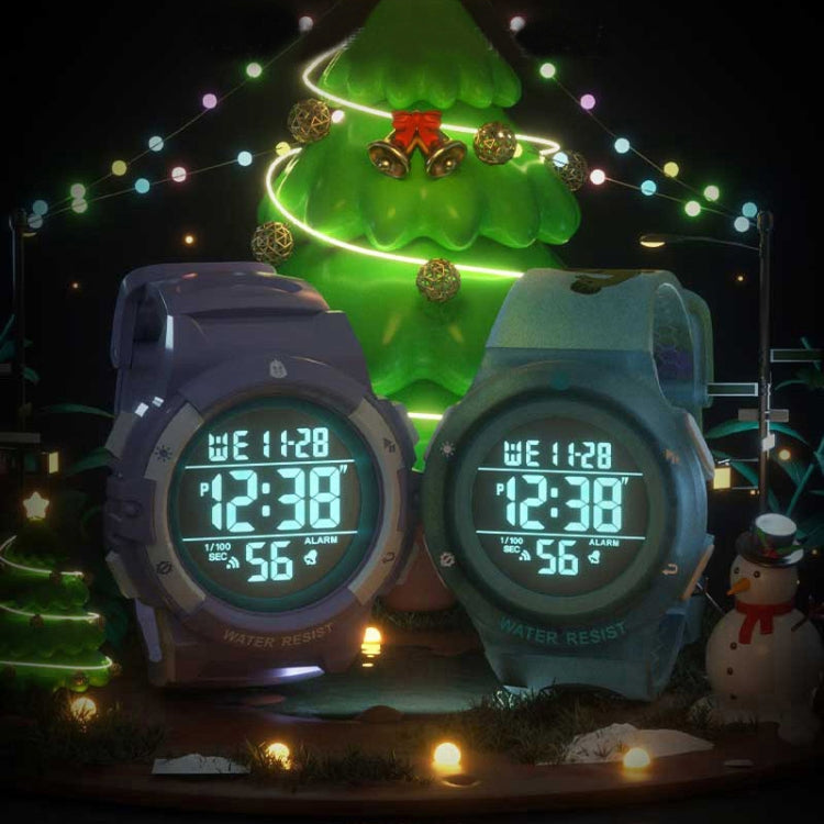 SPOVAN K01 Uomo Bambini LED Orologio sportivo elettronico impermeabile luminoso