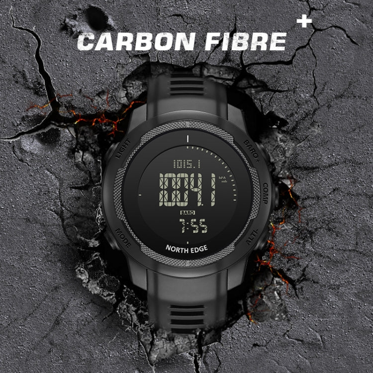 Orologio Multifunzione Impermeabile con Altimetro, Bussola e Fibra di Carbonio - Ideale per Escursioni e Attività Outdoor