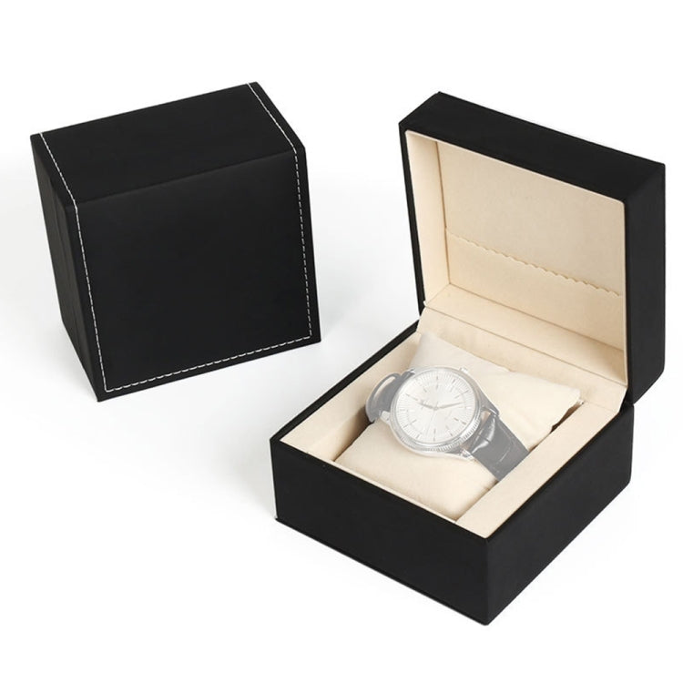 Custodia Protettiva per Orologio in PU SBH002 - Set da 2 Pezzi, Morbida e Resistente, Dimensione L (11,5x11,5x7,5 cm)