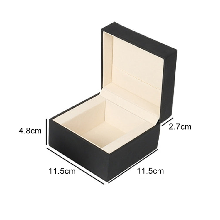 Custodia Protettiva per Orologio in PU SBH002 - Set da 2 Pezzi, Morbida e Resistente, Dimensione L (11,5x11,5x7,5 cm)