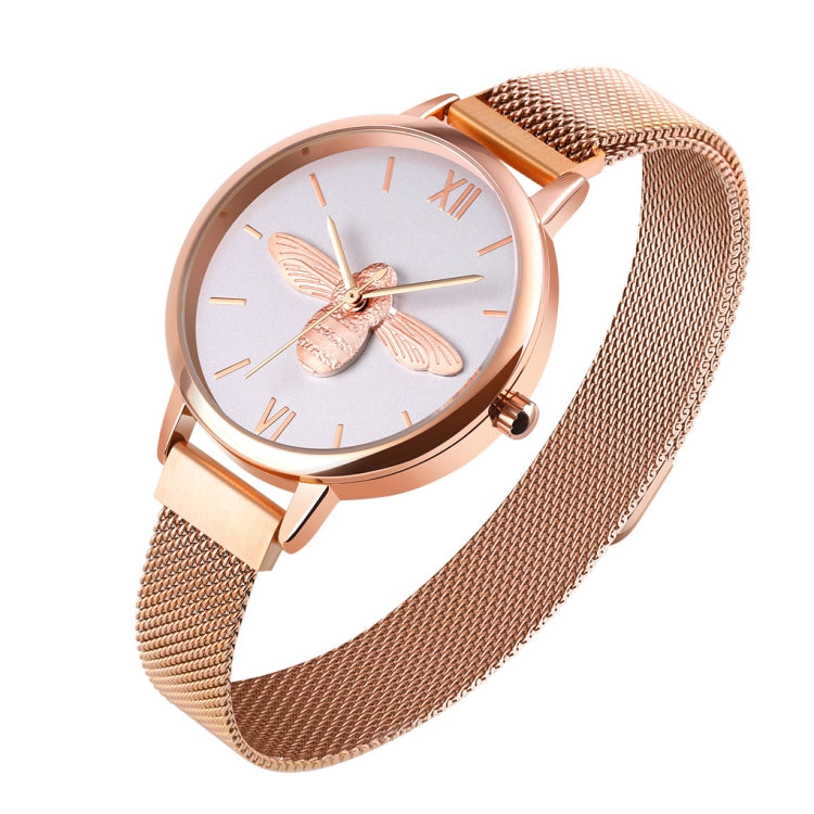 Skmei 9212 Fashion Lady Quartz Watch Student Temperamento femminile Orologio da cintura con rete di aspirazione magnetica impermeabile