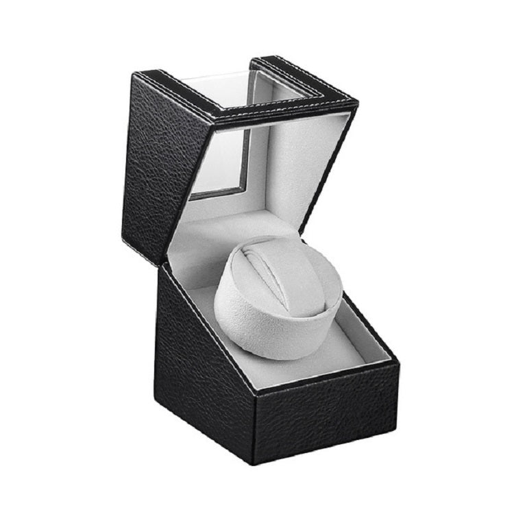 Scatola Automatica per Orologi con Rotazione Monotesta e Alimentazione a Batterie o Plug-In – Elegante, Compatta e Pratica