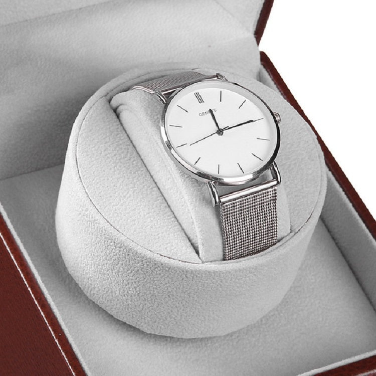 Scatola Automatica per Orologi con Rotazione Monotesta e Alimentazione a Batterie o Plug-In – Elegante, Compatta e Pratica