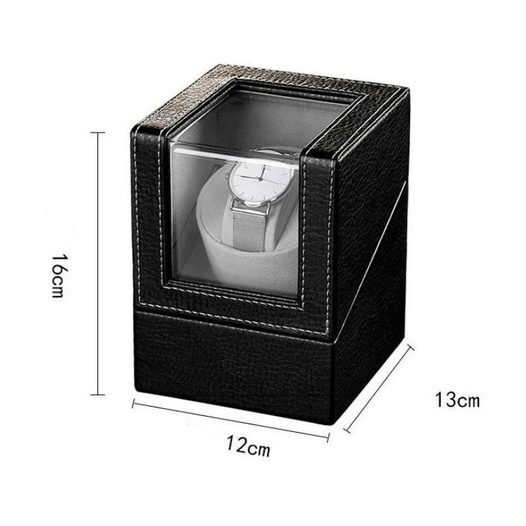 Scatola Automatica per Orologi con Rotazione Monotesta e Alimentazione a Batterie o Plug-In – Elegante, Compatta e Pratica