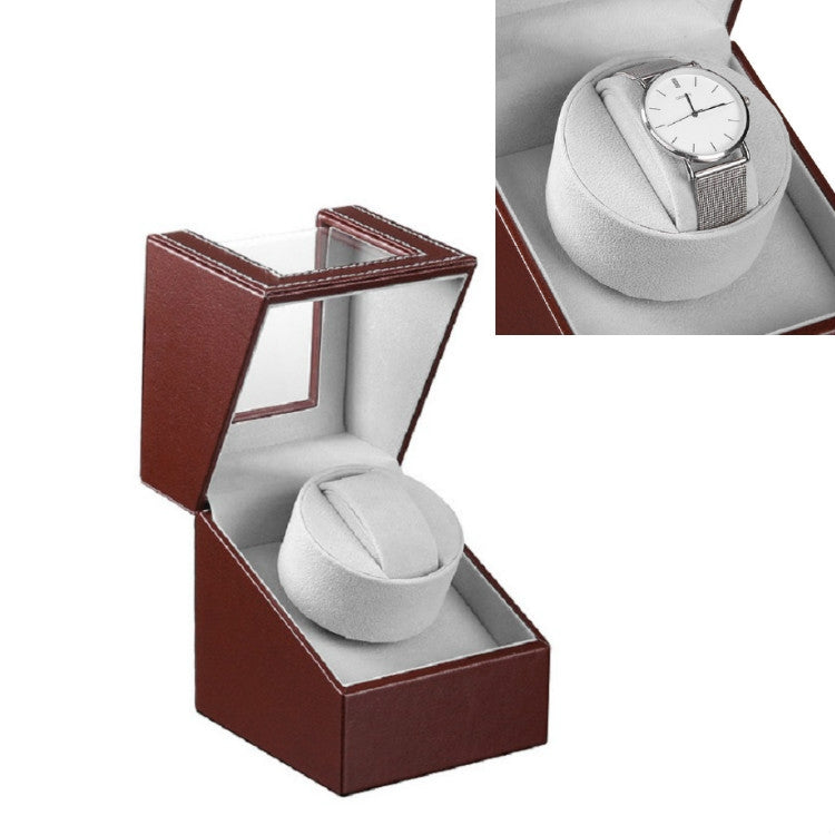 Scatola Automatica per Orologi con Rotazione Monotesta e Alimentazione a Batterie o Plug-In – Elegante, Compatta e Pratica
