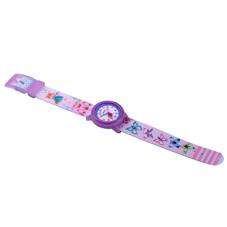 JNEW A369-86366 Orologio al quarzo cognitivo per bambini con tempo impermeabile, JNEW A369-86366