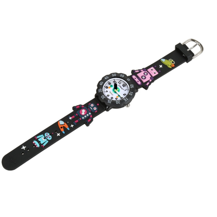 JNEW A342-86170 Orologio al quarzo con cinturino in silicone Jelly per bambini, JNEW A342-86170