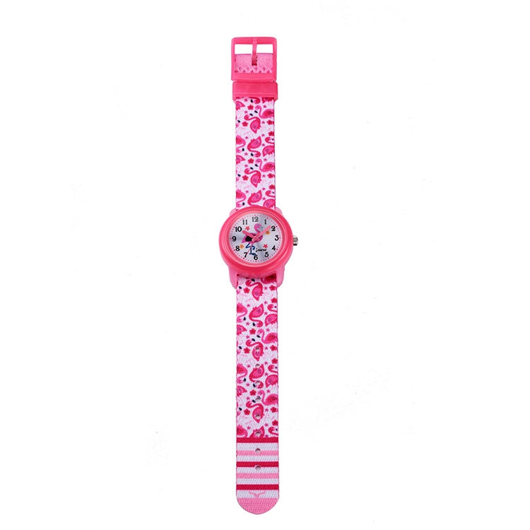 JNEW A369-86321 Orologio al quarzo con nastro cognitivo per bambini con tempo impermeabile, JNEW A369-86321
