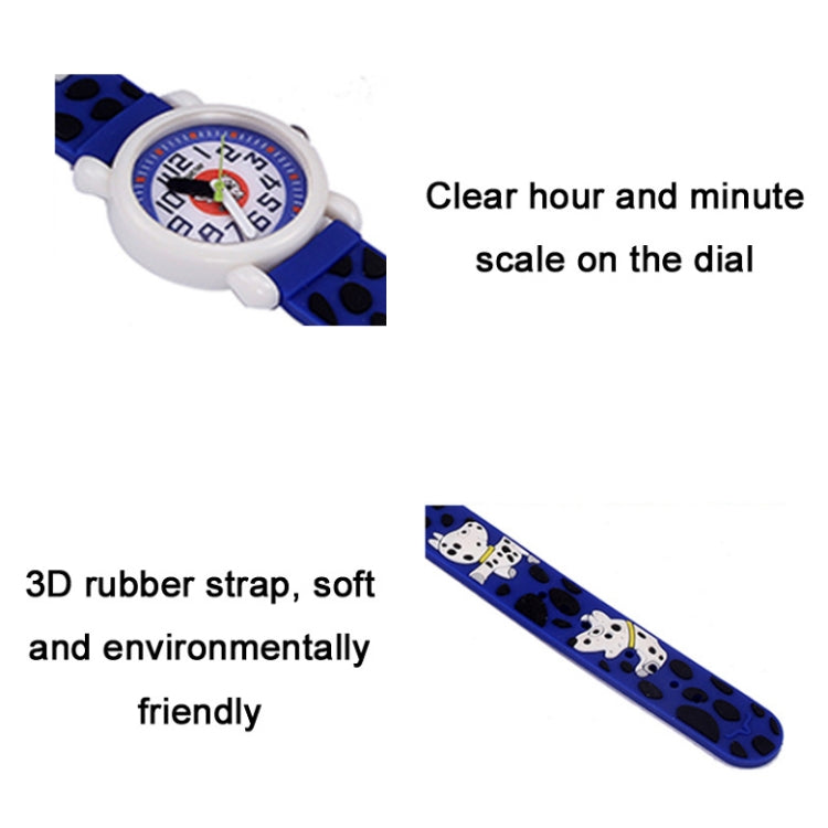 JNEW A335-86219 Orologio al quarzo per cartoni animati in gelatina di silicone per bambini, JNEW A335-86219