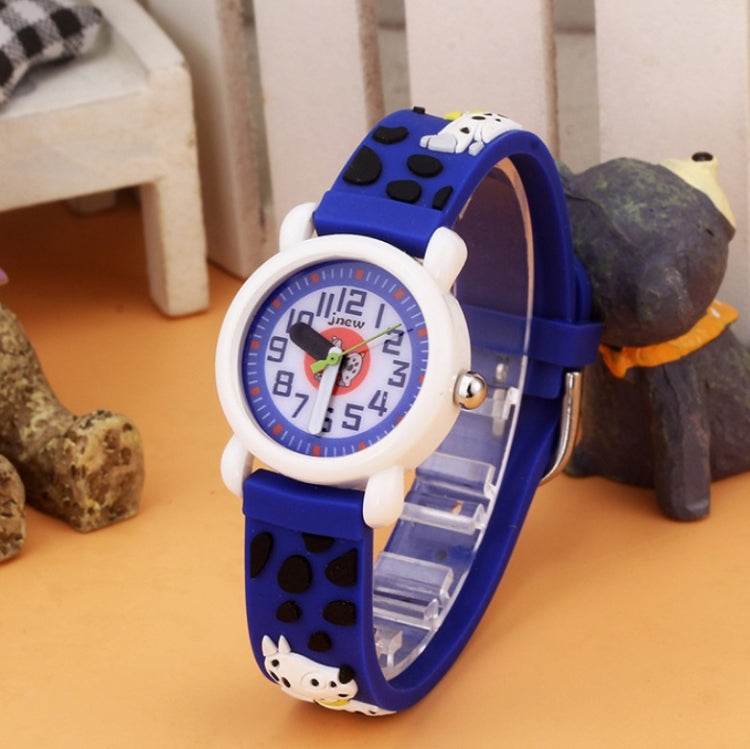 JNEW A335-86219 Orologio al quarzo per cartoni animati in gelatina di silicone per bambini, JNEW A335-86219