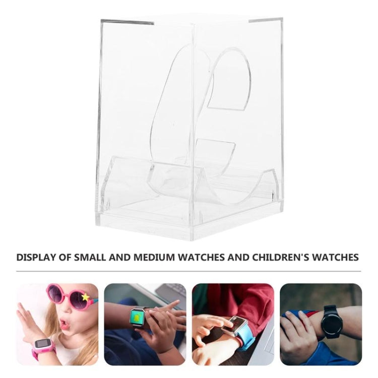 5 PZ Scatola Trasparente per Orologi Piccoli e Medi – Espositore Leggero per Orologi da Donna e Bambino, 49,4g