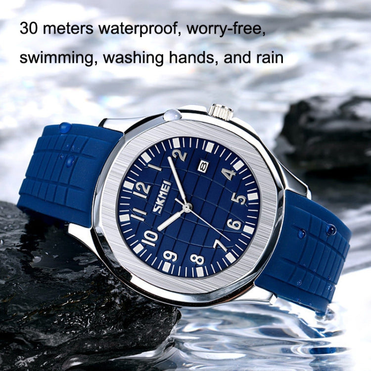 SKMEI 9286 Orologio al quarzo impermeabile da uomo multifunzionale per sport all'aria aperta