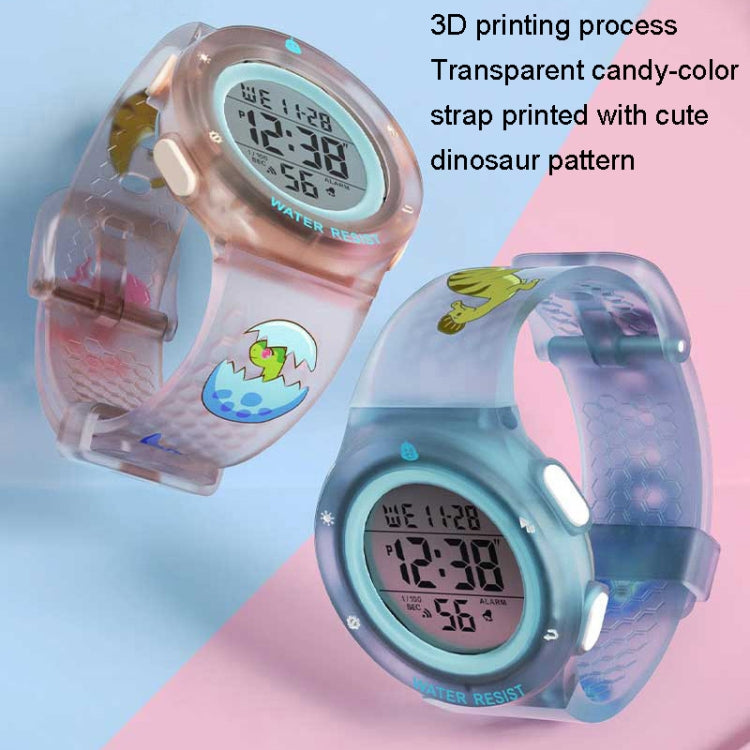 Cassa cambiante Orologio elettronico Mini orologio sveglia sveglia del fumetto