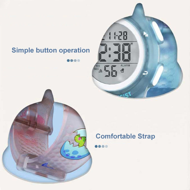 Cassa cambiante Orologio elettronico Mini orologio sveglia sveglia del fumetto