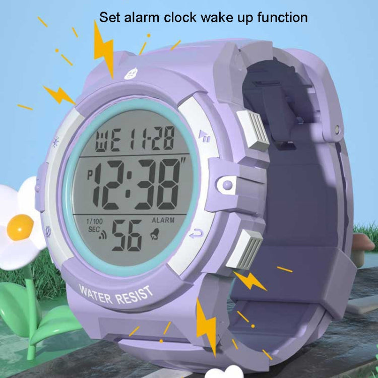 Cassa cambiante Orologio elettronico Mini orologio sveglia sveglia del fumetto