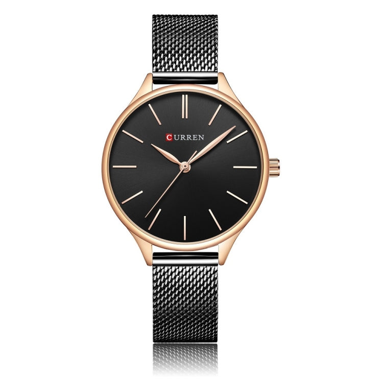 Curren 9024 Orologio al Quarzo da Donna con Cinturino a Rete - Elegante e Impermeabile