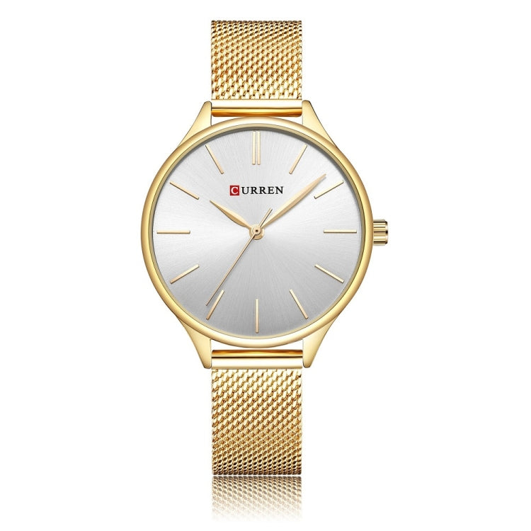 Curren 9024 Orologio al Quarzo da Donna con Cinturino a Rete - Elegante e Impermeabile