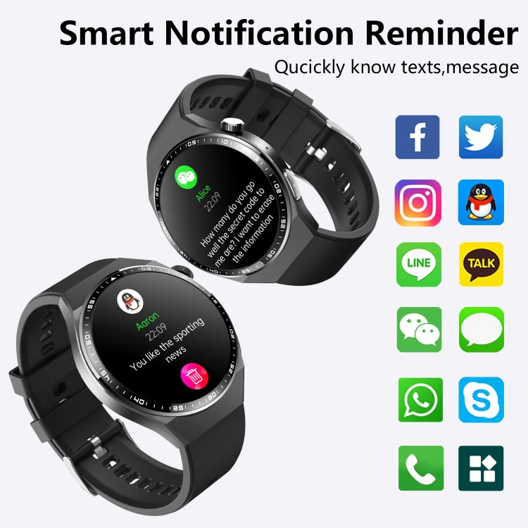 Orologio Smart SANDA con Monitoraggio ECG, Composizione Corporea, e Funzioni Avanzate di Salute e Fitness