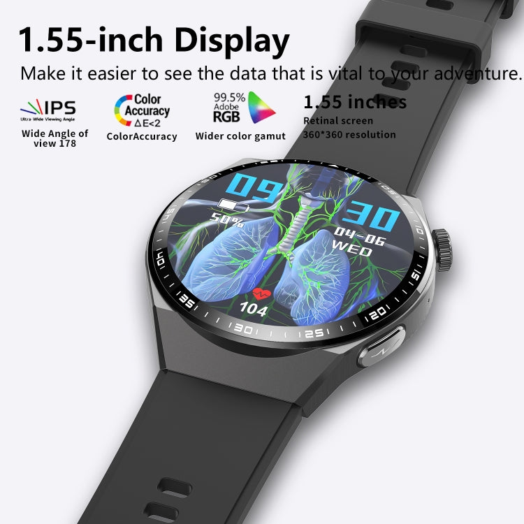 Orologio Smart SANDA con Monitoraggio ECG, Composizione Corporea, e Funzioni Avanzate di Salute e Fitness