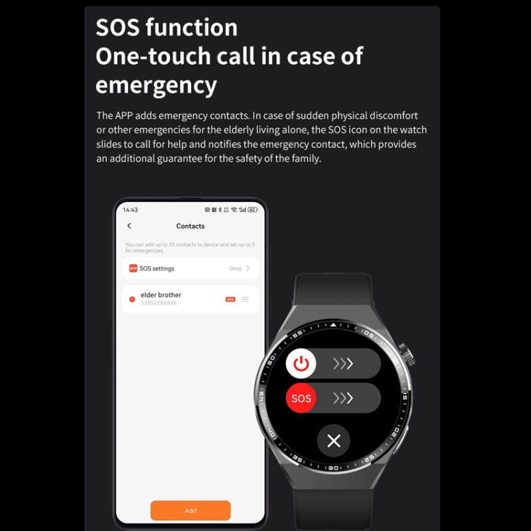 Orologio Smart SANDA con Monitoraggio ECG, Composizione Corporea, e Funzioni Avanzate di Salute e Fitness