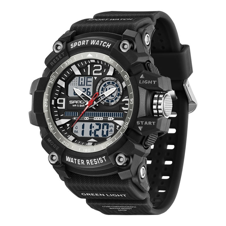 Orologio Elettronico SANDA con Quadrante Grande - Orologio Sportivo Multifunzionale per Esterni, Impermeabile e Resistente