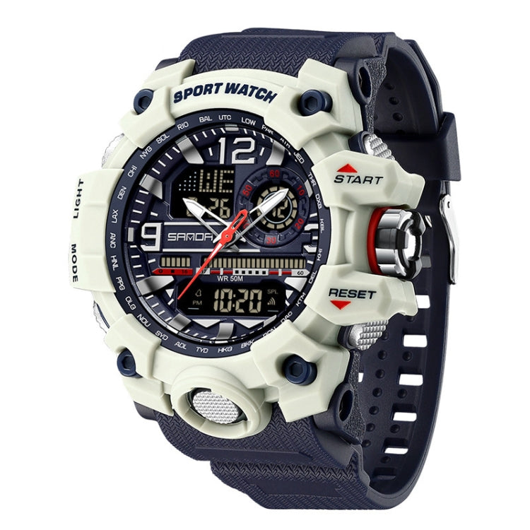 Orologio Elettronico Multifunzionale SANDA per Studenti e Adolescenti - Orologio Sportivo Impermeabile con Funzione Luminosa e Doppio Display