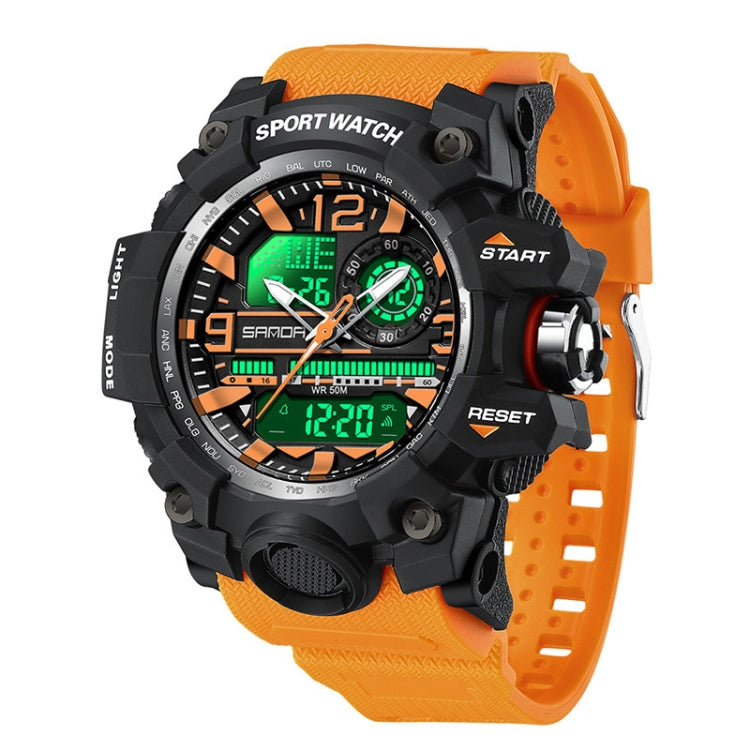 Orologio Elettronico Multifunzionale SANDA per Studenti e Adolescenti - Orologio Sportivo Impermeabile con Funzione Luminosa e Doppio Display