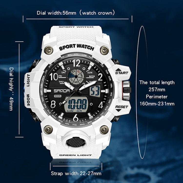 SANDA Orologio Sportivo Elettronico per Adolescenti e Uomo - Orologio da Polso Personalizzato, Stile e Funzionalità