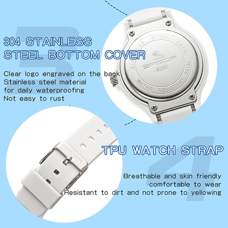 Orologio Elettronico al Quarzo SANDA con Doppio Calendario - Outdoor, Leisure, Unisex per Uomo, Donna e Studenti