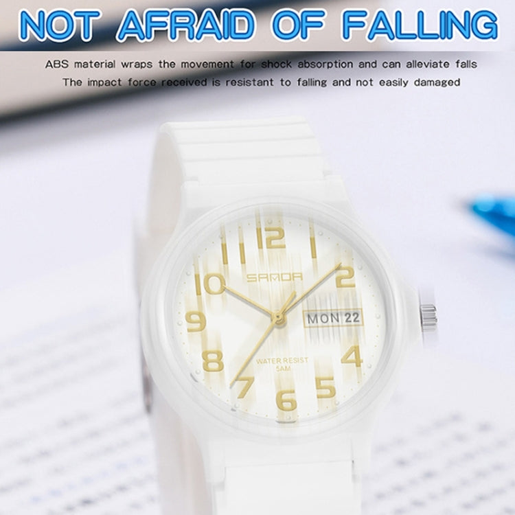 Orologio Elettronico al Quarzo SANDA con Doppio Calendario - Outdoor, Leisure, Unisex per Uomo, Donna e Studenti