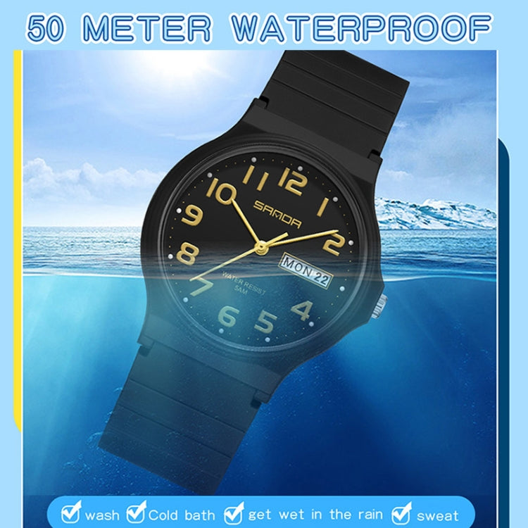 Orologio Elettronico al Quarzo SANDA con Doppio Calendario - Outdoor, Leisure, Unisex per Uomo, Donna e Studenti
