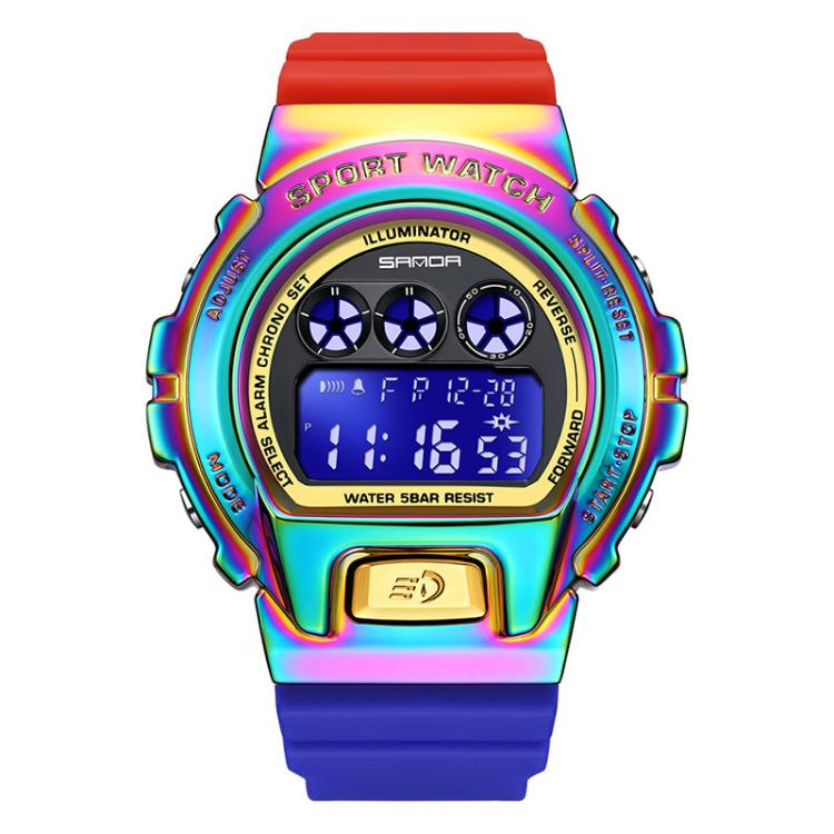 SANDA 2127 Orologio Sportivo Elettronico Impermeabile - Movimento Singolo, Colori Vari