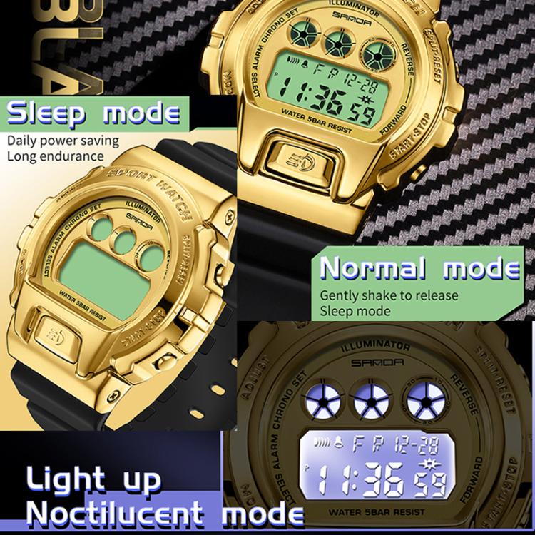 SANDA 2127 Orologio Sportivo Elettronico Impermeabile - Movimento Singolo, Colori Vari