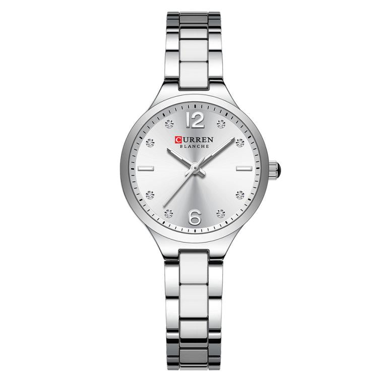 Orologio da Donna Curren Casual in Acciaio Inossidabile con Movimento al Quarzo, Quadrante Luminoso, Impermeabile 30M, Vetro Antigraffio, Elegante e Resistente