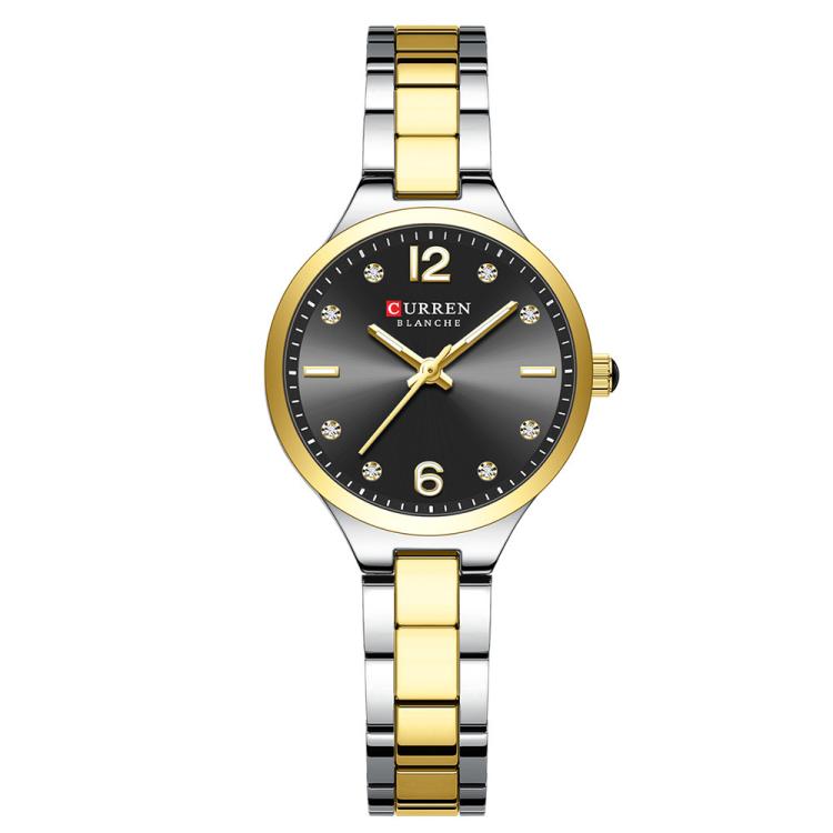 Orologio da Donna Curren Casual in Acciaio Inossidabile con Movimento al Quarzo, Quadrante Luminoso, Impermeabile 30M, Vetro Antigraffio, Elegante e Resistente