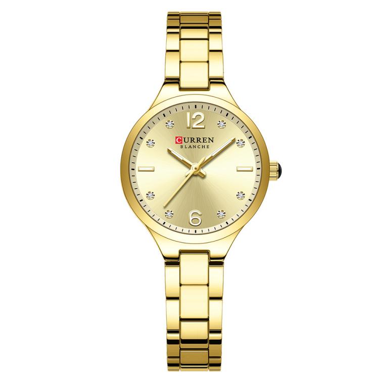 Orologio da Donna Curren Casual in Acciaio Inossidabile con Movimento al Quarzo, Quadrante Luminoso, Impermeabile 30M, Vetro Antigraffio, Elegante e Resistente