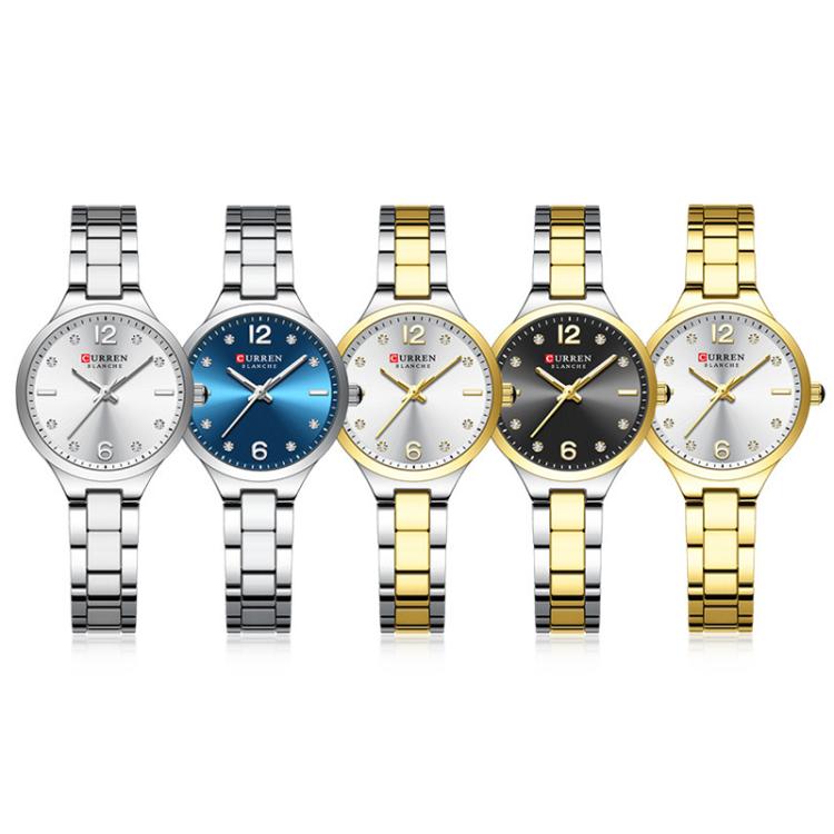 Orologio da Donna Curren Casual in Acciaio Inossidabile con Movimento al Quarzo, Quadrante Luminoso, Impermeabile 30M, Vetro Antigraffio, Elegante e Resistente