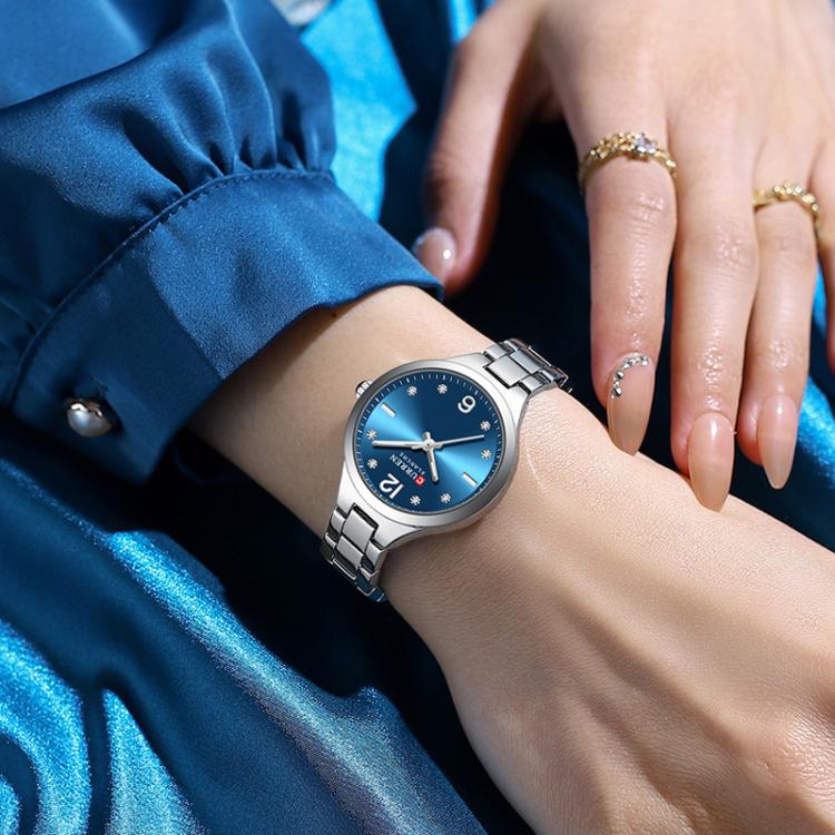 Orologio da Donna Curren Casual in Acciaio Inossidabile con Movimento al Quarzo, Quadrante Luminoso, Impermeabile 30M, Vetro Antigraffio, Elegante e Resistente