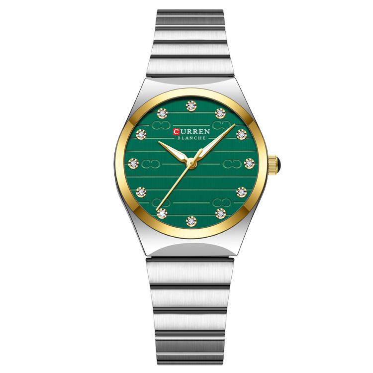 Orologio da Donna Curren Business con Cinturino in Acciaio Inossidabile, Movimento al Quarzo, Quadrante Luminoso, Vetro Antigraffio, Impermeabile 30M, Elegante e Resistente