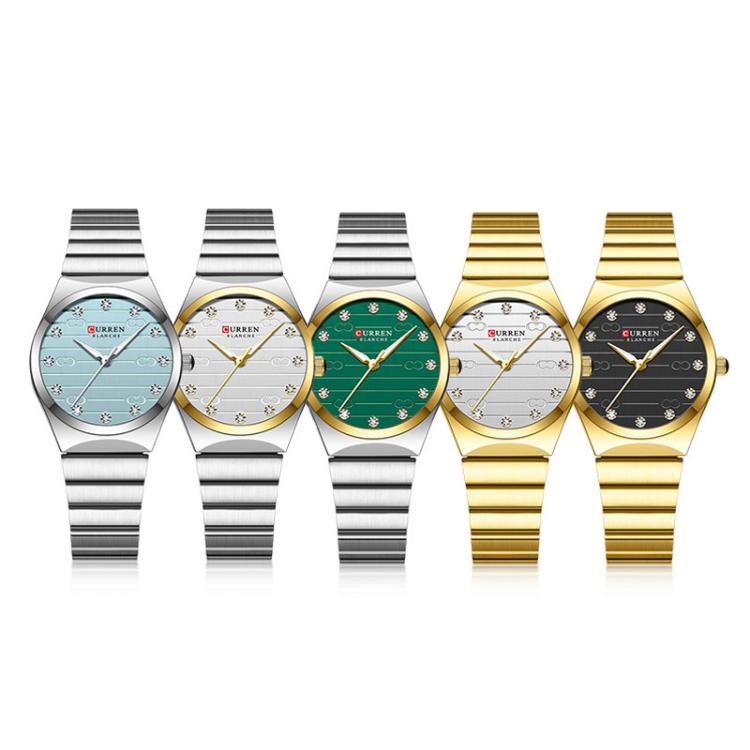 Orologio da Donna Curren Business con Cinturino in Acciaio Inossidabile, Movimento al Quarzo, Quadrante Luminoso, Vetro Antigraffio, Impermeabile 30M, Elegante e Resistente
