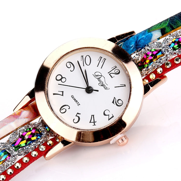 Orologio al quarzo con bracciale circolare in stile nazionale Douya D048