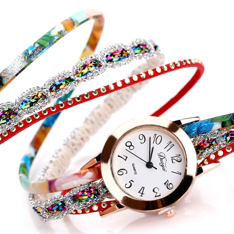 Orologio al quarzo con bracciale circolare in stile nazionale Douya D048