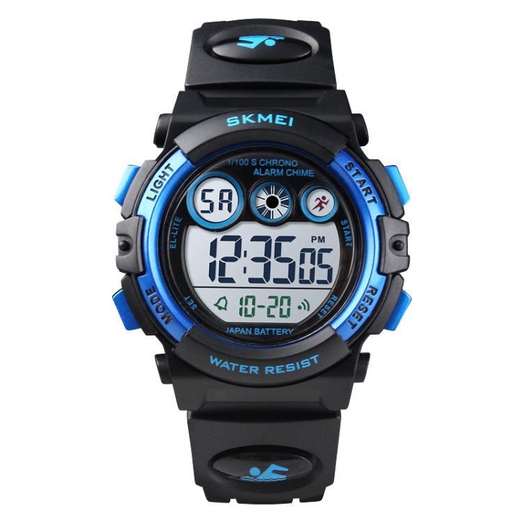SKMEI 1451 Cronometro digitale a LED Cronografo Orologio elettronico sportivo per bambini luminoso, 1451(Transparent Pink Blue), 1451(Transparent Purple), 1451(Transparent Sky Blue), 1451(Transparent Rose Red), 1451(White Shell Blue Circle)������������...