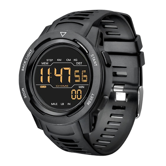 SPOVAN P100 LED Contapassi Luminoso Orologio Elettronico Sportivo Multifunzionale